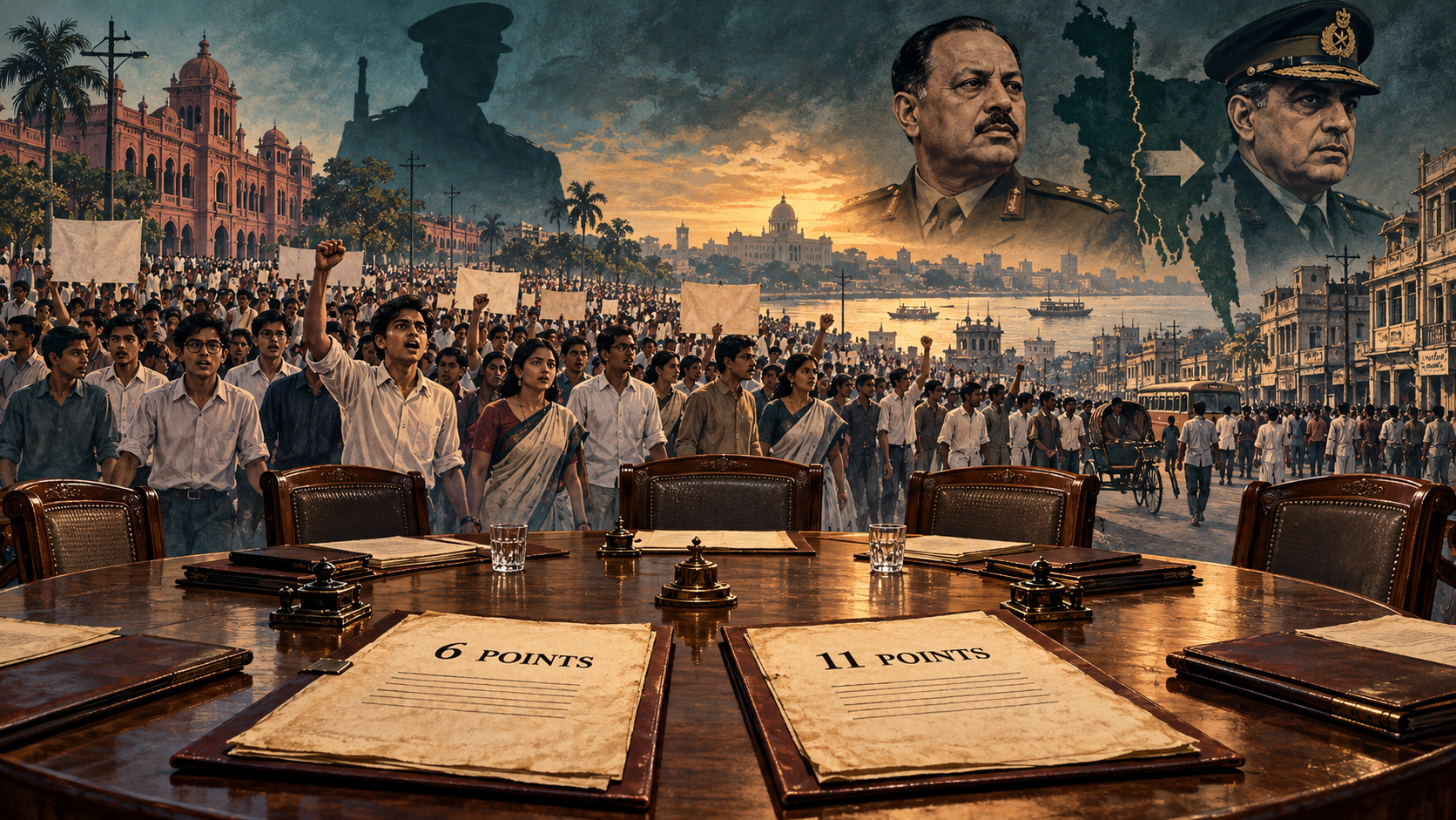 From the Six Points to Ayub’s Fall: Autonomy, Mass Protest and the Limits of Political Unity